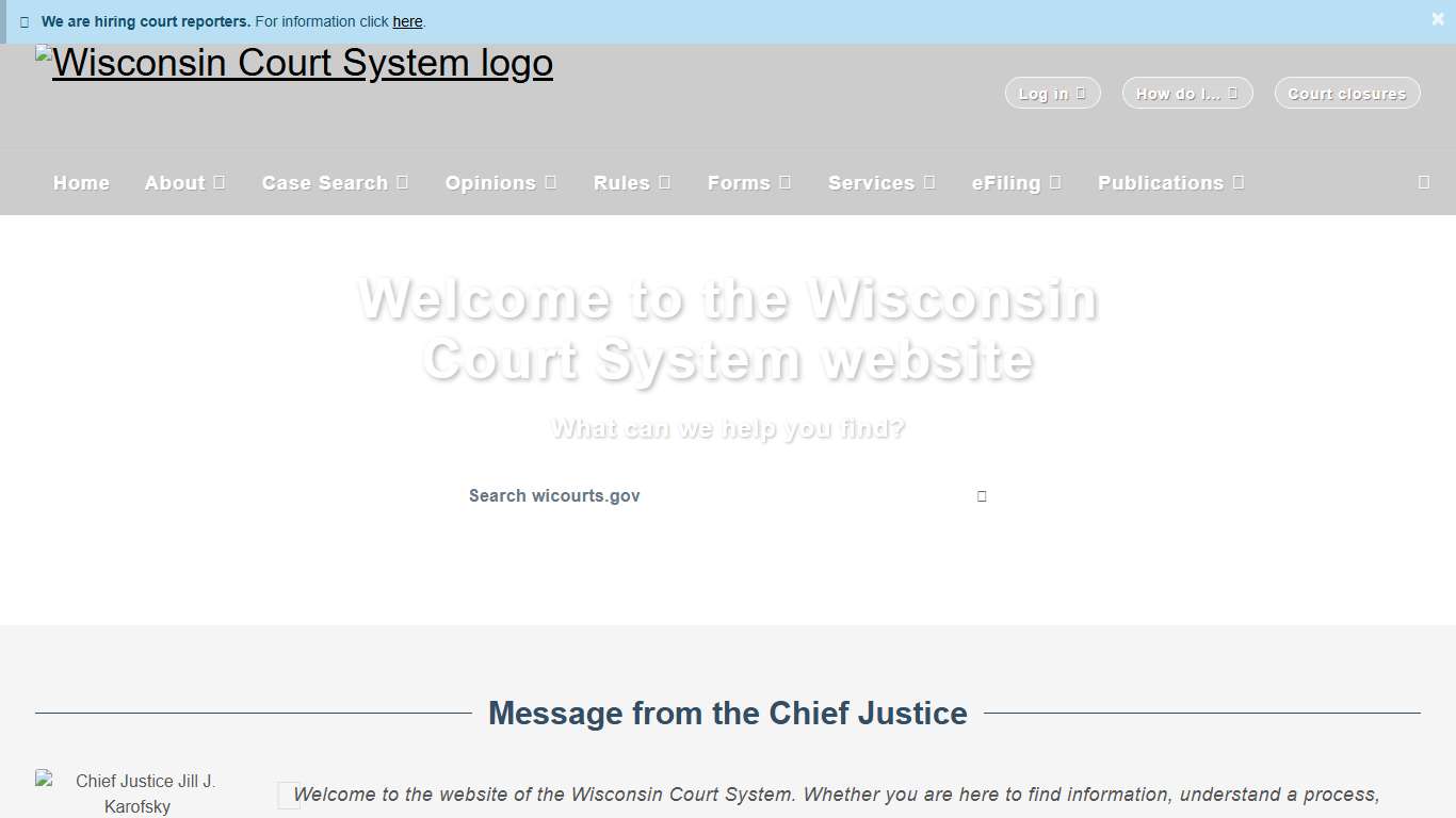 Wisconsin Court System